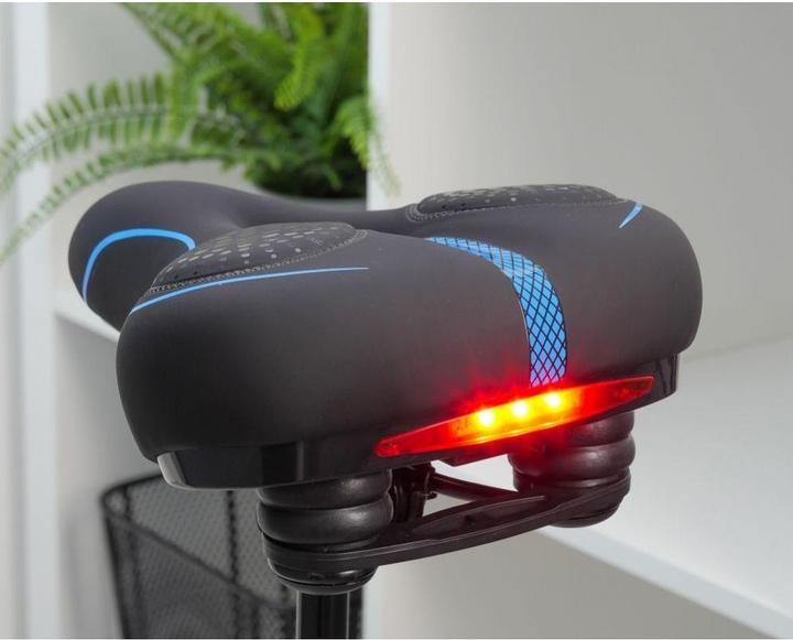 Image du produit OEM Bicycle accessory Bicycle saddle with built-in LED light FSBSD-232-1 black