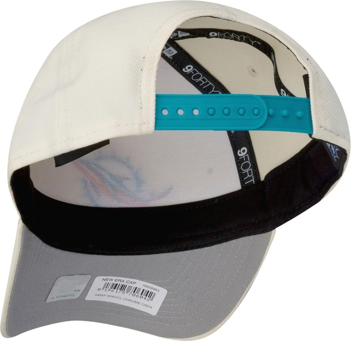 Produktbild New Era 9Forty A-Frame Cap - Miami Dolphins chrome white (One Size)