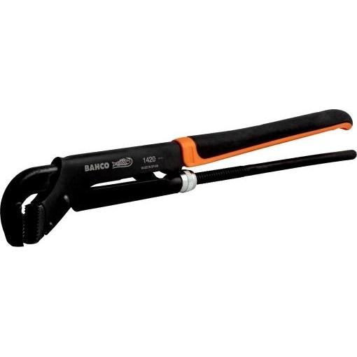 Bahco, Zange, ERGO 1-1/2" Rohrzange, Schwedisches Modell, 90° 17" (430 mm)