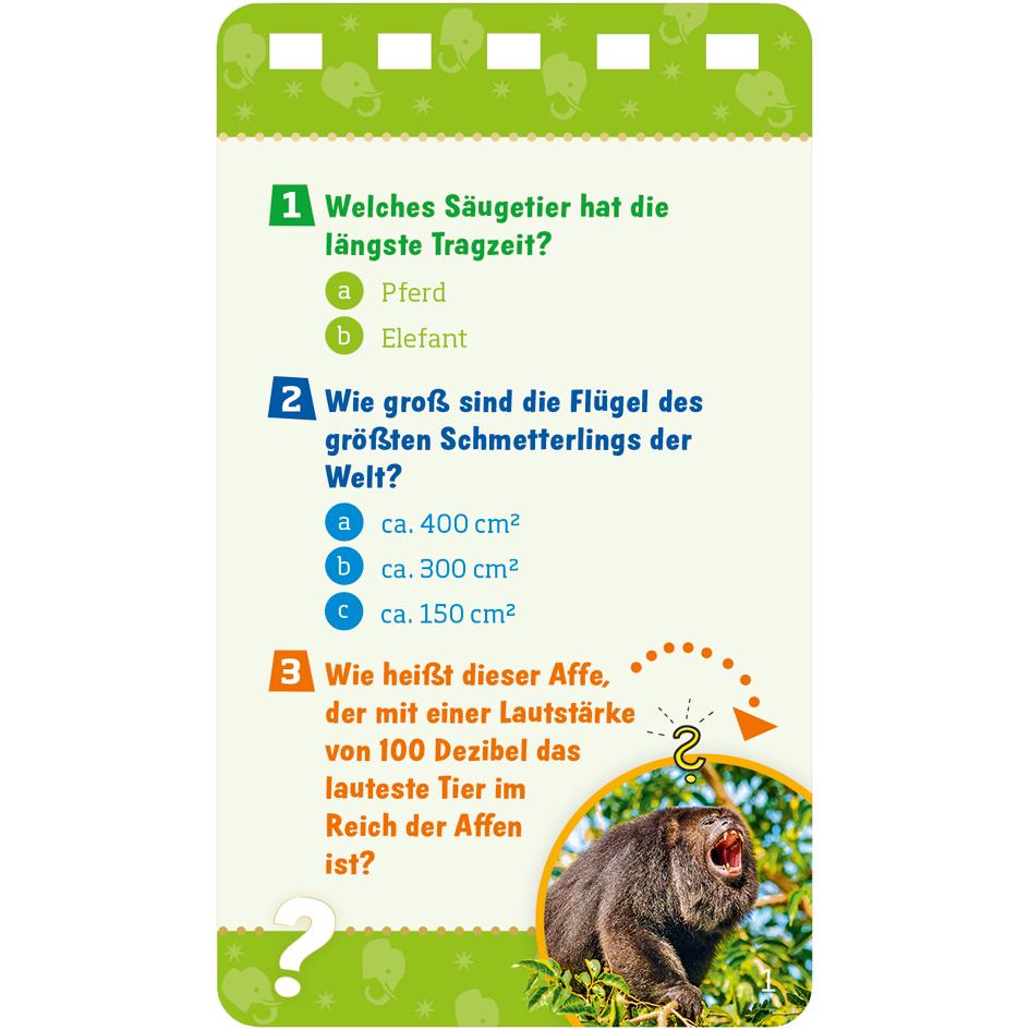Thumbnail - WAS IST WAS Quiz Rekorde der Tierwelt, Kinderbücher von Inga Klingner