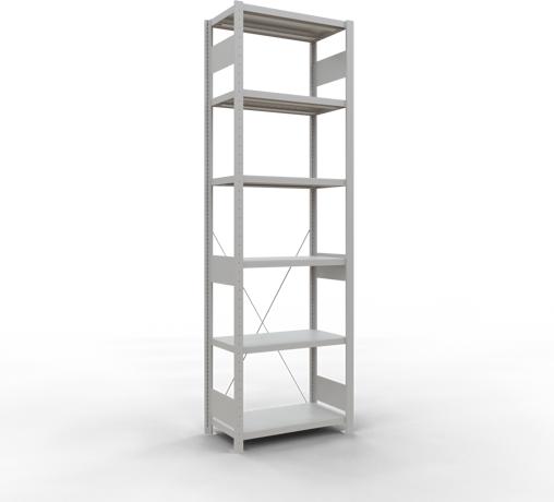 Actual product image Schulte Lagertechnik MULTIplus250 basic racking system with length ledgers