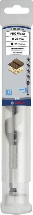 Actual product image Bosch Professional Zubehör PRO Wood Wood auger bit, 25 x 100 x 160 mm (25 mm)