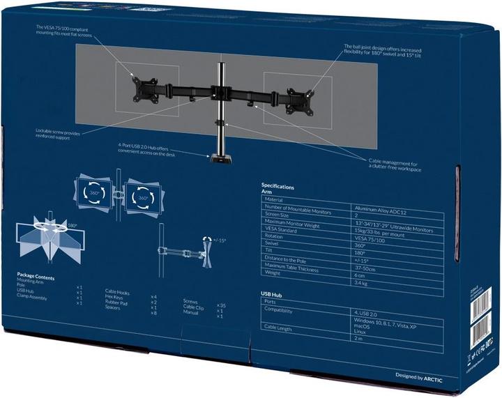 Immagine prodotto Arctic Z2 (Tavolo, 34")