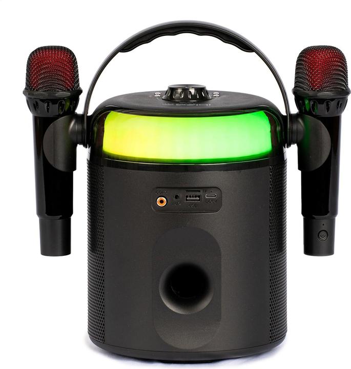 Image du produit Ibiza Karaoke-Lautsprechersystem mit Mikrofonen