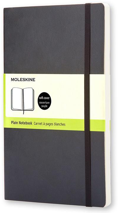 Produktbild Moleskine Classic Soft LL (A5, Blanko, Weicher Einband)
