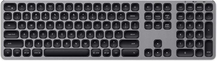 Produktbild Satechi ST-AMBKM keyboard Bluetooth QWERTY US International Black, Grey (Eng. Int., Kabellos)