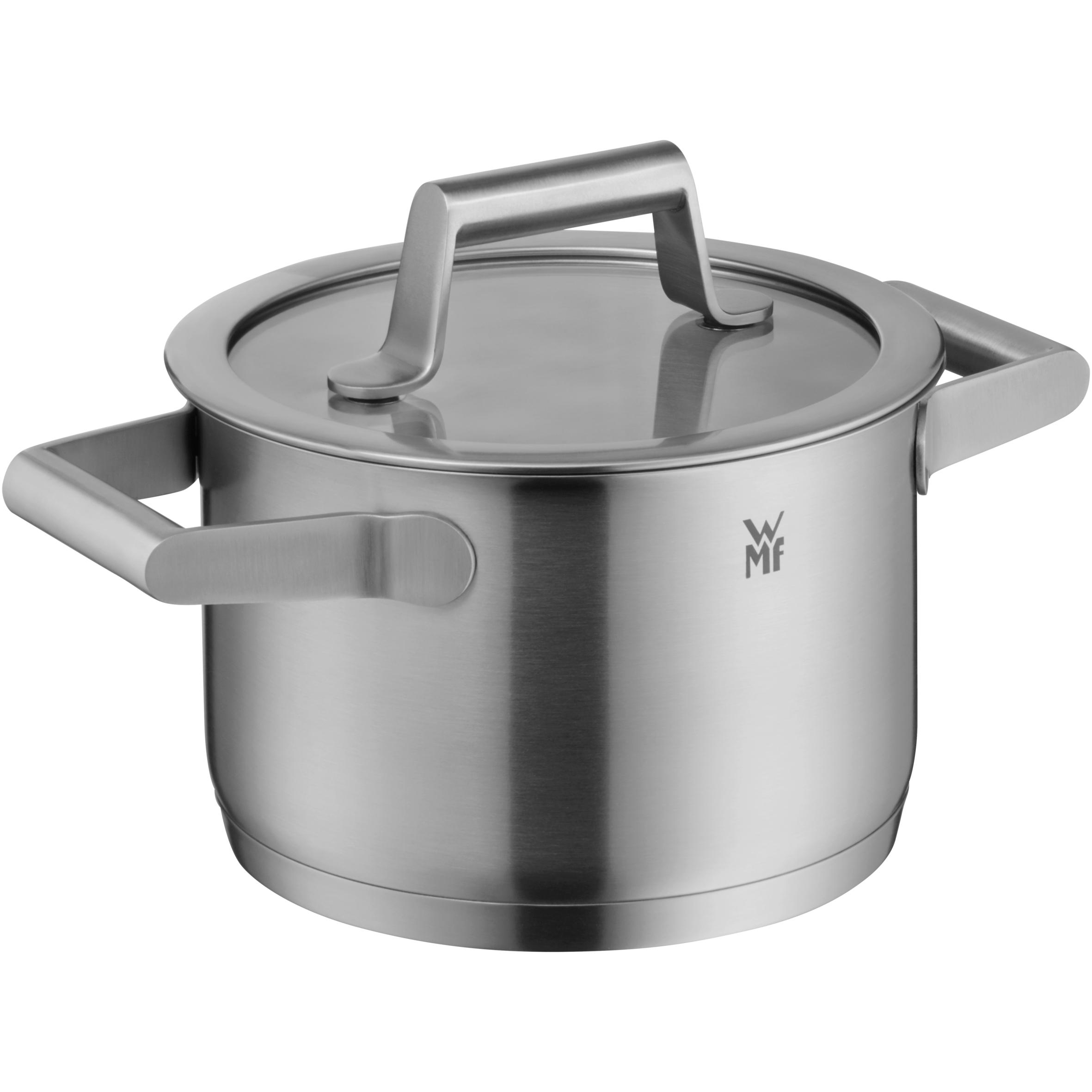 WMF 0729166040 HC 16 + DECKEL COMFORT LINE, Pfanne + Kochtopf, Silber