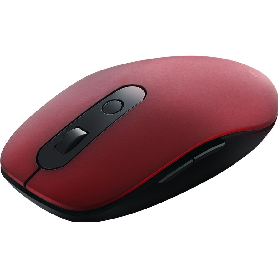 Thumbnail - Canyon MW-9 2 in 1 Optical Wireless Mouse 6 Buttons, DPI 800/1000/1200/1500, 2 modes (BT / 2.4GHz) (Kabellos), Maus, Rot