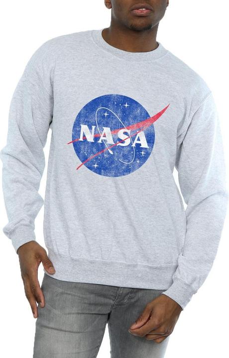 Produktbild Nasa Classic Insignia Logo Distressed Sweatshirt (S)