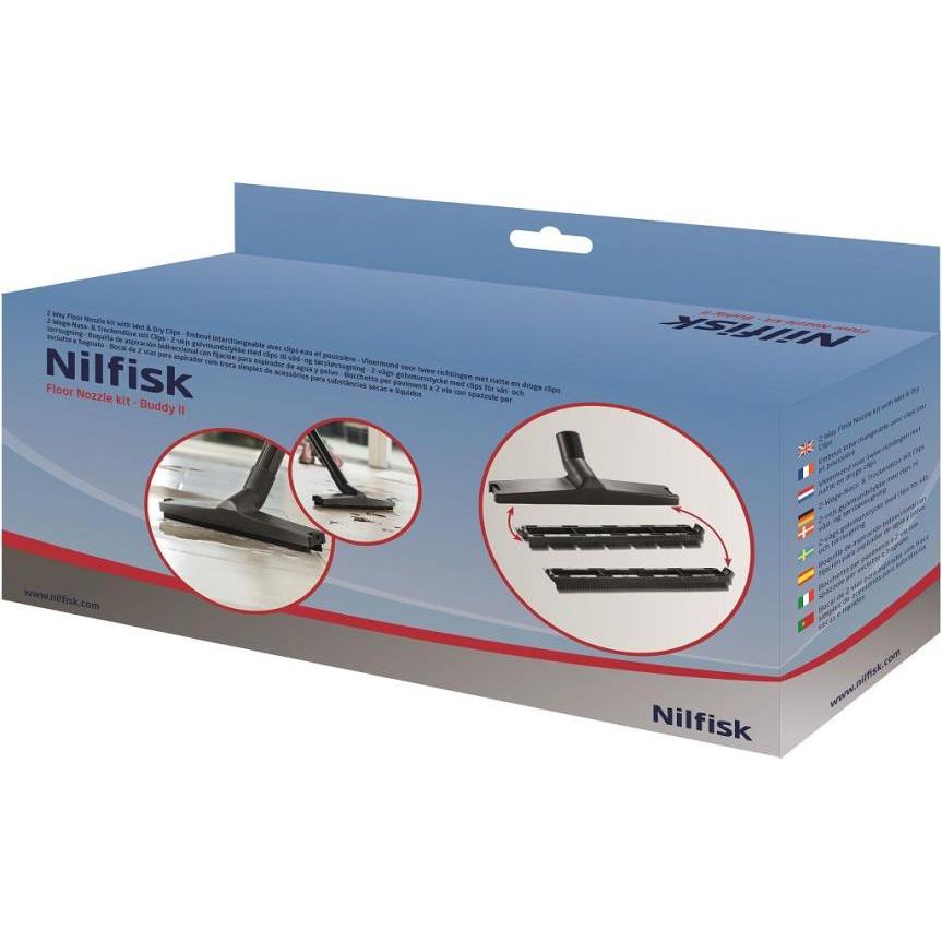 Thumbnail - Nilfisk Düsenkit, Staubsauger Zubehör, Schwarz