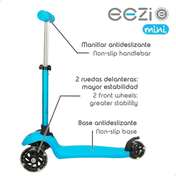 Produktbild Colorbaby Roller Polyurethan Aluminium Blau