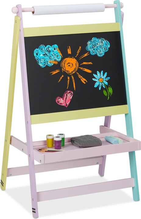 Actual product image Relaxdays Children's Easel