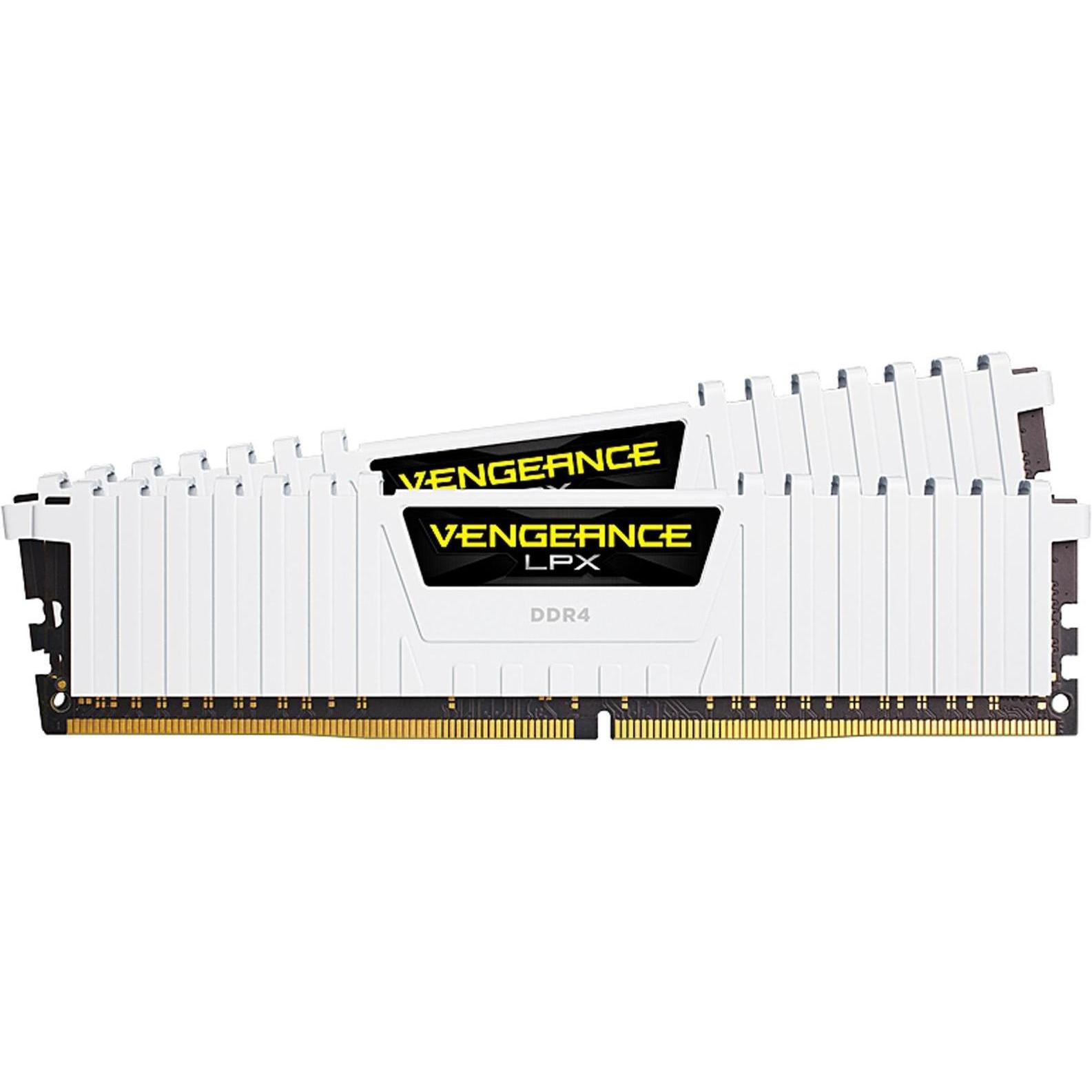 Corsair Vengeance LPX (2 x 8GB, 3000 MHz, DDR4-RAM, DIMM), RAM, Weiss