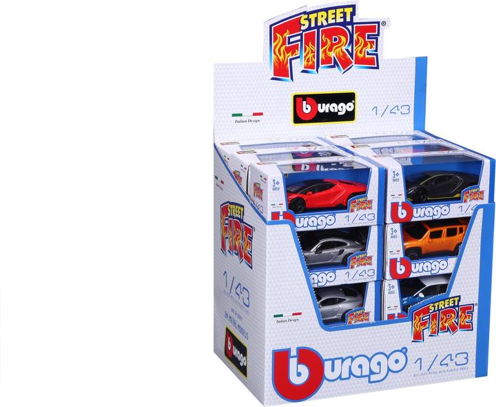 Actual product image Burago VEH STREET 1/43 ASS (PRE24)