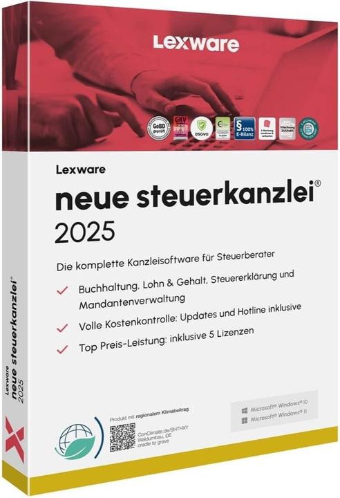 Produktbild Lexware neue steuerkanzlei 2025 Mehrplatzversion - Abo (5 User, 12 Monate)