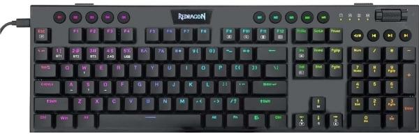 Produktbild Redragon Klawiatura K618 Horus Box Rot (K618-B-RGB) (US, Kabelgebunden)