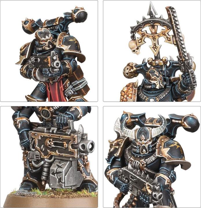 Produktbild Games Workshop Warhammer 40k - Space Marine du Chaos Squad / Legionnaires (2025) (Kunststoff)