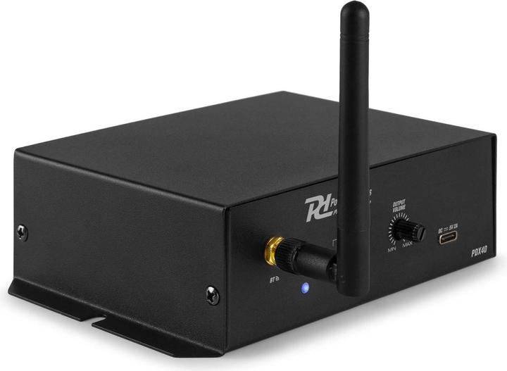 Produktbild Power Dynamics Bluetooth -Empfänger - PDX40 - Bluetooth -Empfänger - drahtloser Bereich - (Empfänger)