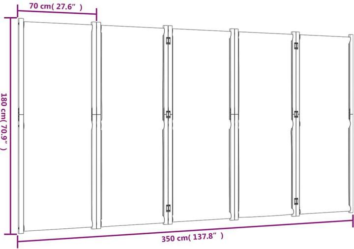 Image du produit vidaXL Raumteiler