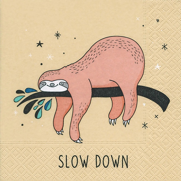 Produktbild Paper + Design Slow down (20 x, 33 x 33 cm)