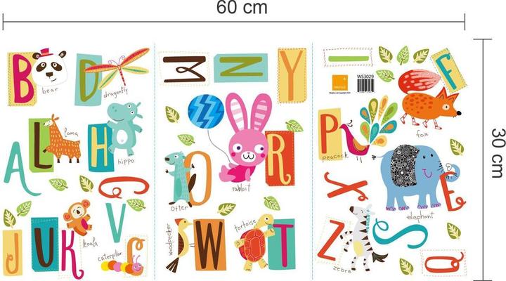 Image du produit Walplus France Conçu de A à Z (60 x 30 cm)