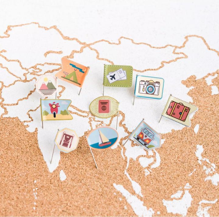 Produktbild Miss wood Sticker Set - Travelling the World