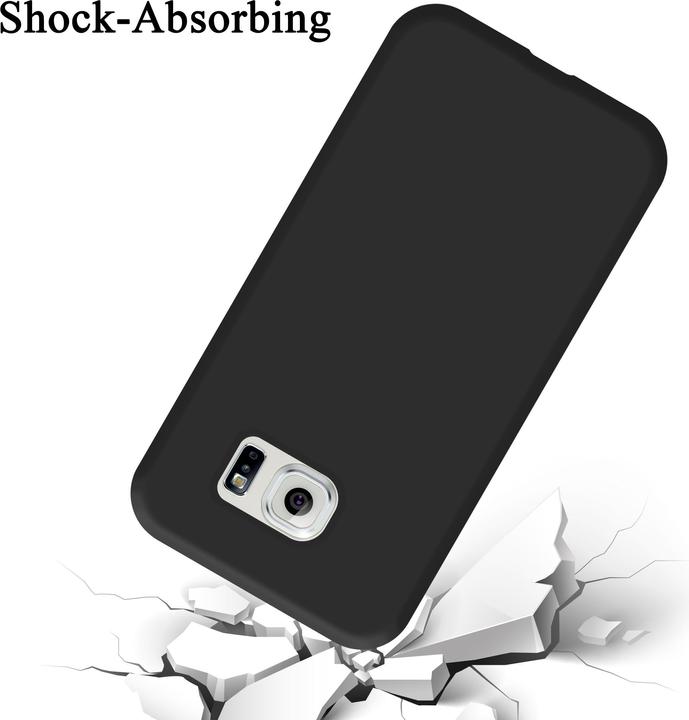 Produktbild Cadorabo TPU Liquid Silicone Case Cover (Samsung Galaxy S6 Edge)