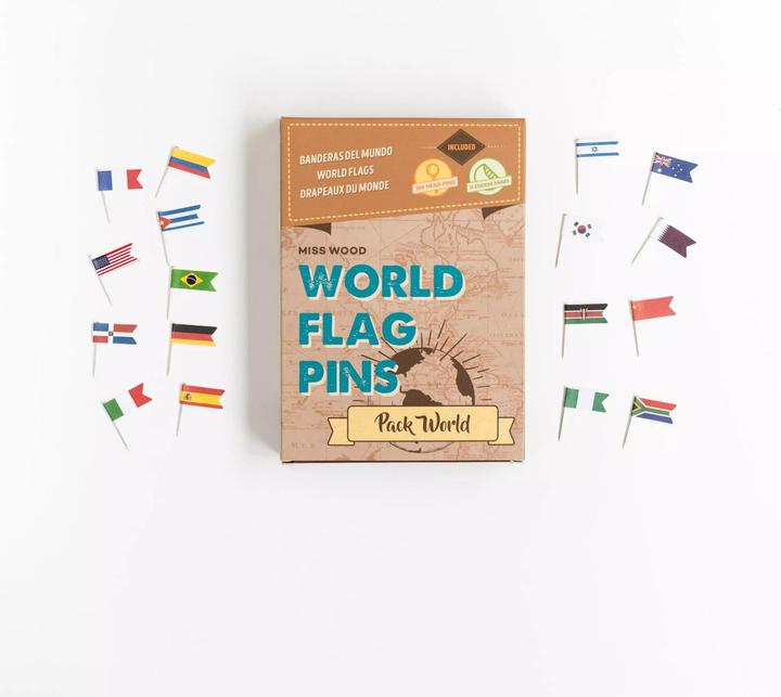 Produktbild Miss wood Länderflaggen World Pack