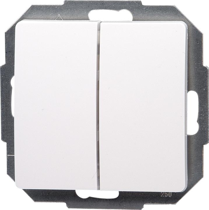 Actual product image Kopp Insert Series Switch Paris White 650502062