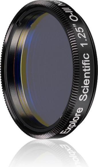 Actual product image No Name Explore Scientific O-III Filter 6 5 nm 1 25