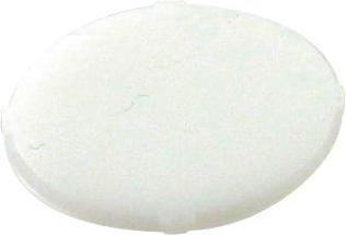 EAO Textplatte Rund Weiss Round Flat Lens