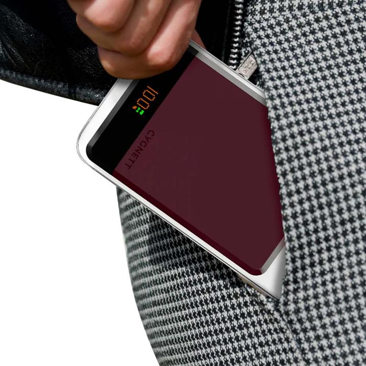 Image du produit Cygnett Banque d'alimentation MagSlim 10 000mAh Cherry (10000 mAh, 20 W)
