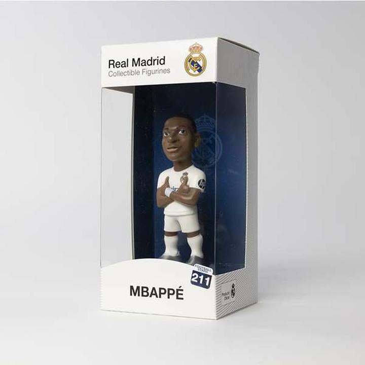 Immagine prodotto Minix Collection Real Madrid - Kylian Mbappé 12 cm (Football Stars 211) - Personaggio da collezione
