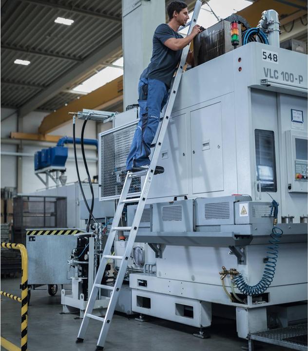 Produktbild Munk Sprossen-Anlegeleiter ohne Traverse 16 Sprossen (Anlegeleiter, 472 cm)