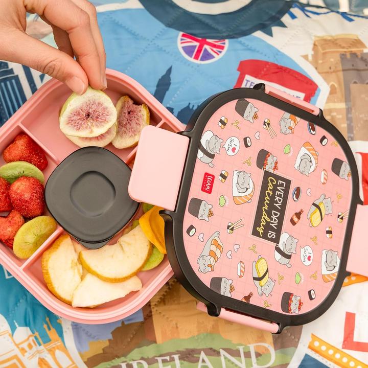 Produktbild Legami Lunchbox mit Tablett & Gewürzbehälter (1700 ml)