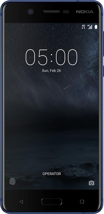 Image du produit Nokia 5 (16 Go, Bleu tempéré, 5.20", Double SIM + SD, 13 Mpx, 4G)