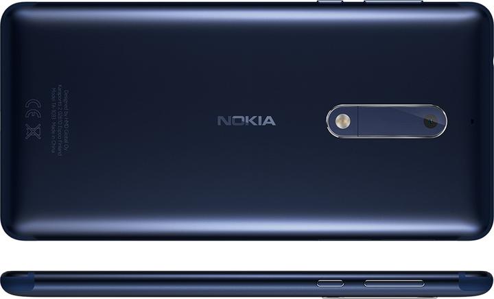 Image du produit Nokia 5 (16 Go, Bleu tempéré, 5.20", Double SIM + SD, 13 Mpx, 4G)
