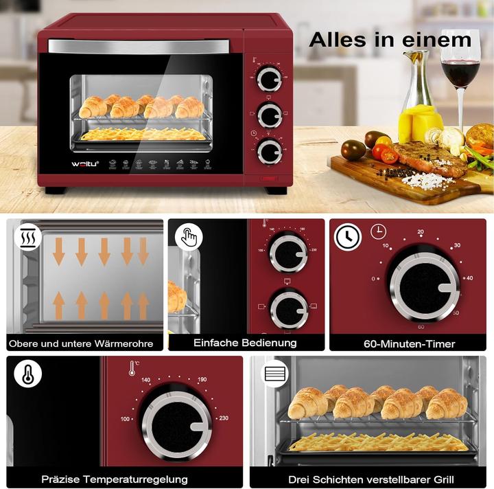 Actual product image Woltu Mini Backofen