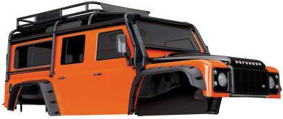 Actual product image Traxxas TRX-4 body Land Rover Defender adventure orange