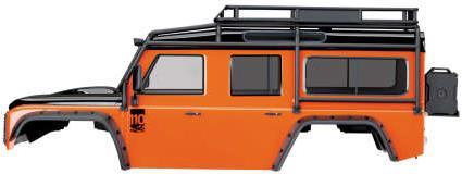 Actual product image Traxxas TRX-4 body Land Rover Defender adventure orange