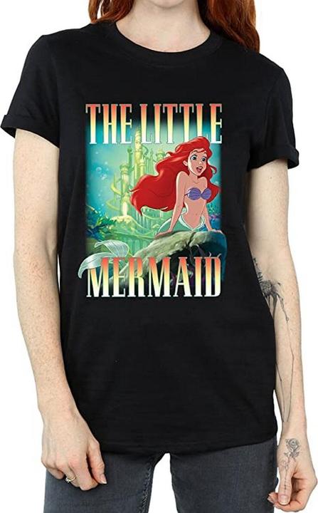 Immagine prodotto The Little Mermaid Maglietta Ariel Montage Boyfriend in cotone (S)