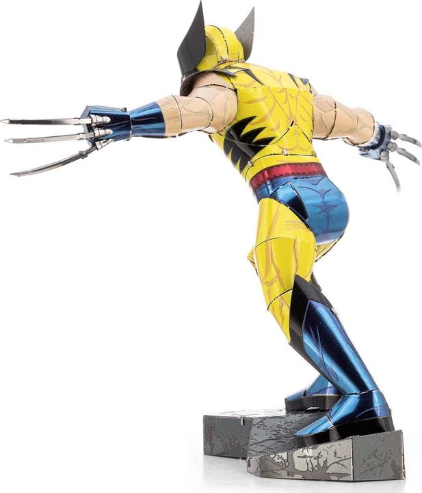Actual product image Metal Earth Marvel Wolverine MMS481