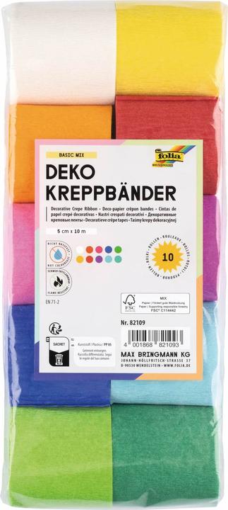 Produktbild Folia Kreppbänder (40 g/m², 10x)