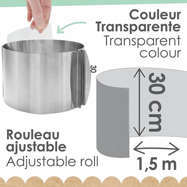 Actual product image ScrapCooking Rhodoid band