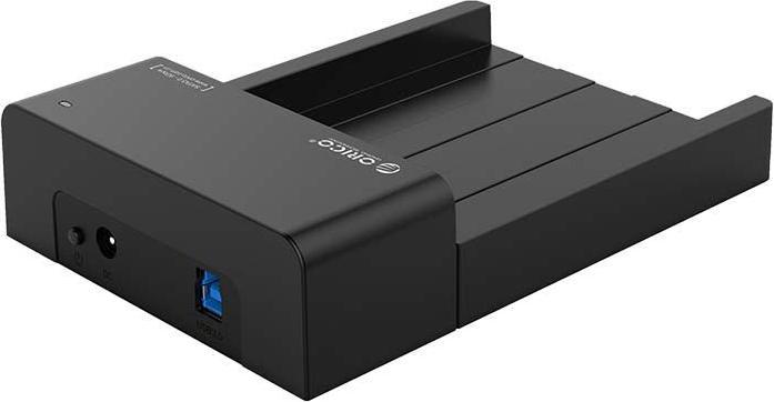 Image du produit Orico Station d'accueil SATA 2.5"/3.5" - USB 3.2 Gen 1 (6518US3-V2-EU-BK-BP)