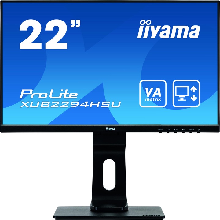 iiyama ProLite XUB2294HSU-B1 (1920 x 1080 Pixel, 21.50")