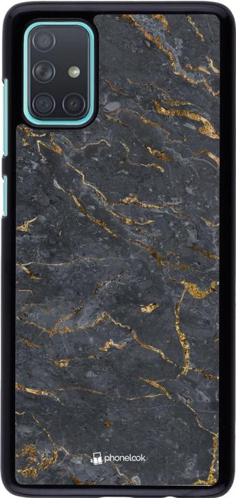 Actual product image PhoneLook Grey Gold Marble cover (Samsung Galaxy A71)