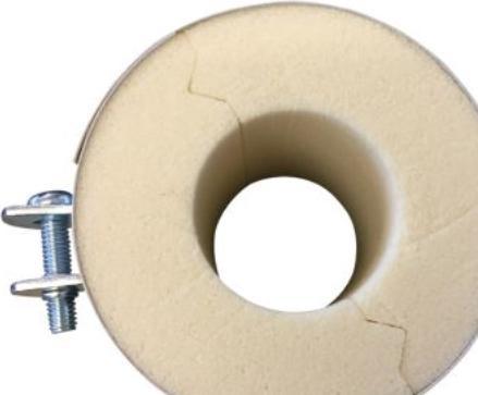 Actual product image FPS Isoglobal rørbaerer VVS 18x50 - Incl. bøjle