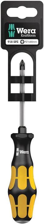 Image du produit Wera 918 SPZ PZ 1 x 80 mm SB (Cruciforme PZ)