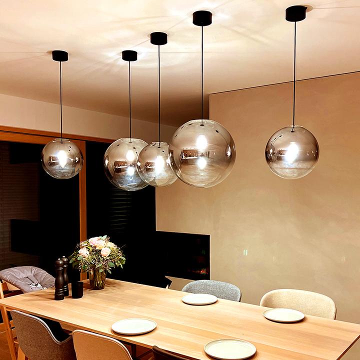 Produktbild s.luce Progress Pendelleuchte Glas mit Farbverlauf (E27)